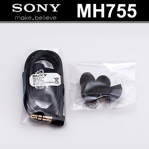 ประกัน 1ปี หูฟังอินเอียร์ Sony MH755 หูฟังแบบมีสาย เสียงสเตอริโอ ดี