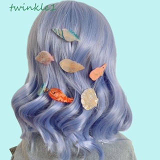 Twinkle1 กิ๊บติดผม รูปกุ้งก้ามกรามทะเล เป็ดน่ารัก สไตล์เกาหลี