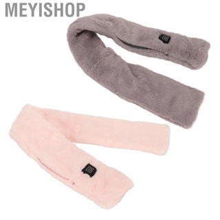 Meyishop Neck Heating Scarf 3 Temperature Gears Electric Neckerchief Washable for Cold Days