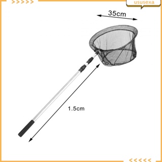 [Ususexa] ตาข่ายจับปลา ยืดหดได้ พับเก็บได้ สําหรับผู้ที่ชื่นชอบการตกปลา