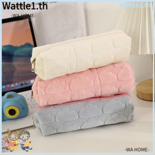 Wttle กระเป๋าดินสอ ปากกา ผ้านิ่ม ของขวัญ แบบตั้งโต๊ะ