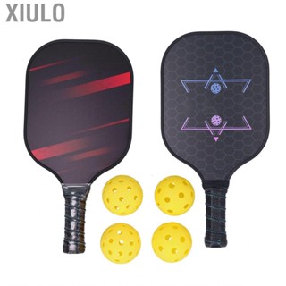 Xiulo Pickleball Racket Portable Paddle Core With Balls