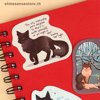 Shine สติกเกอร์ ลายการ์ตูนสัตว์น่ารัก สําหรับตกแต่งสมุดไดอารี่ กระเป๋าเดินทาง แล็ปท็อป 50 ชิ้น