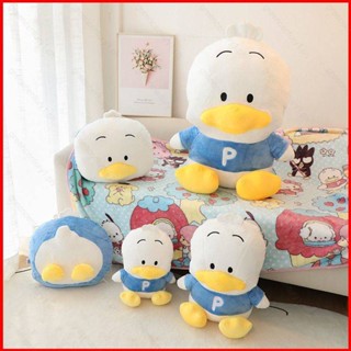 Ys หมอนผ้าห่มตุ๊กตาเป็ด Sanrio Pekkle Duck ของเล่นสําหรับเด็ก