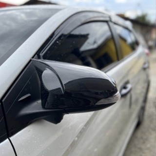 ฝาครอบกระจกมองข้าง สําหรับ Toyota Vios Yaris Altis Camry bmw m-sport