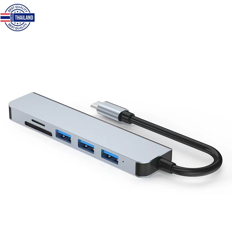 USB C Hub 6 in 1 Type C to HDMI 4K for MacBook Pro 2020, MacBook Air 2020, iPad Pro 2020, SAMSUNG S20+