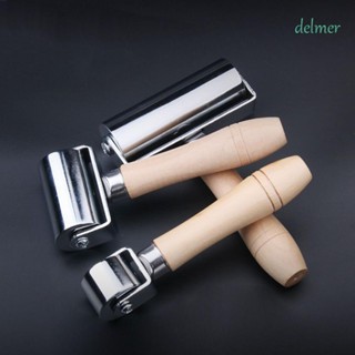 Delmer ลูกกลิ้งไม้ สําหรับปั๊มหนัง DIY