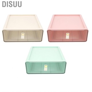 Disuu Clear Drawer Storage Box Large Desktop Container Organizer