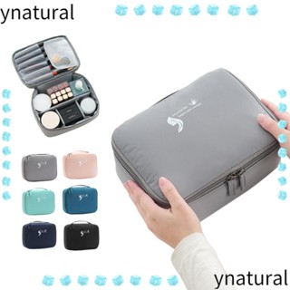 Ynatural กระเป๋าเก็บของ อเนกประสงค์ ความจุขนาดใหญ่ แบบพกพา ทนต่อริ้วรอย