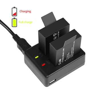  ที่ชาร์จแบตเตอรี่กล้อง พร้อมสาย USB Type-C สําหรับ SJ4000 SJ5000 SJ6000