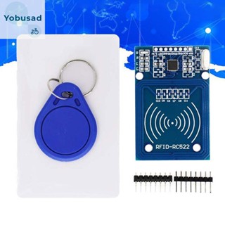 [Yobusad.th] ชุดโมดูล RFID RC522 13.56MHz พร้อมป้ายแท็ก SPI การ์ดรีดเดอร์