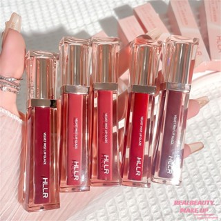 Helen Lady Velvet Lip Glaze Waterproof LongLasting Makeup สำหรับริมฝีปากสีสันสดใส ง่ายต่อการทาลิปสติกเนื้อแมตต์กำมะหยี่ที่คู่ควรกับความสนใจ [realbeauty]