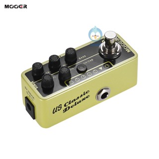 Mooer MICRO Preamp Series 006 เอฟเฟคกีตาร์ดิจิทัล ดีลักซ์ US Classic Deluxe American Blues Combo True Bypass Tpth