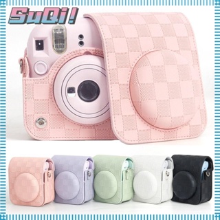 Suqi กระเป๋าเก็บกล้อง กันกระแทก คุณภาพสูง สําหรับ Fujifilm Instax Mini 12