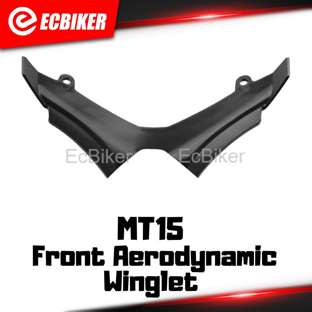 Yamaha MT15 Winglet Aerodynamic ด้านหน้า Beak จมูก Fairing Cowl Smooth Edge สําหรับความเสถียรที่เพิ่