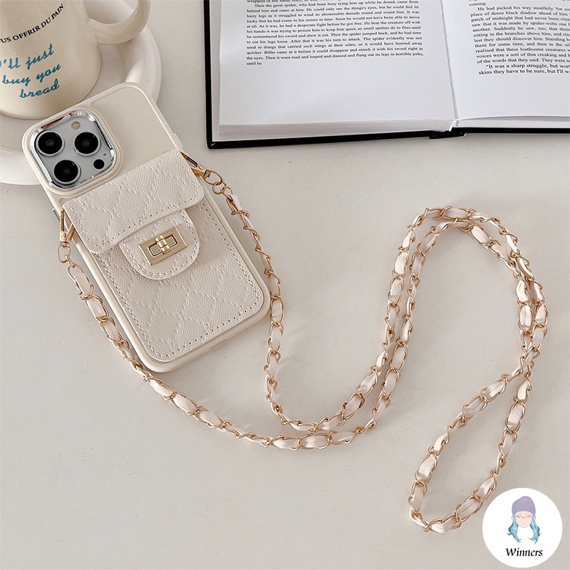 แฟชั่นผู้ถือบัตรกระเป๋าสตางค์ยึดเคสโทรศัพท์เข้ากันได้สําหรับ ไอโฟน 17 16 15 14 13 12 11 มือโปร สูงสุด XS การ์ดกระเป๋า ผู้สื่อสาร กระเป๋าป้องกันการสูญหายเลนส์ชุบไฟฟ้านุ่ม ทีพียู ด้าน