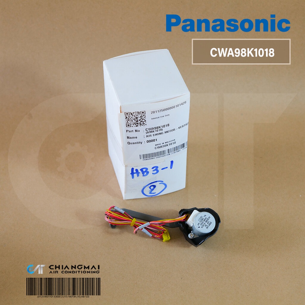 CWA98K1018 (ACXA98-01970) มอเตอร์สวิงแอร์ Panasonic มอเตอร์สวิงแอร์พานาโซนิค (ซ้ายขวา) รุ่น CS-C18NK