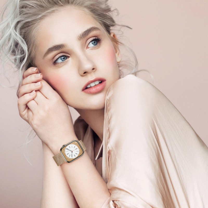 Band สําหรับสายนาฬิกา 42 มม.46 มม.44 มม.40 มม.45 มม.41 มม.38 มม.45 44 มม.สร้อยข้อมือ Series 11 10 9 3 4 5 6 SE 7 8 Ultra 3/2 49 มม. - รูปที่ 5