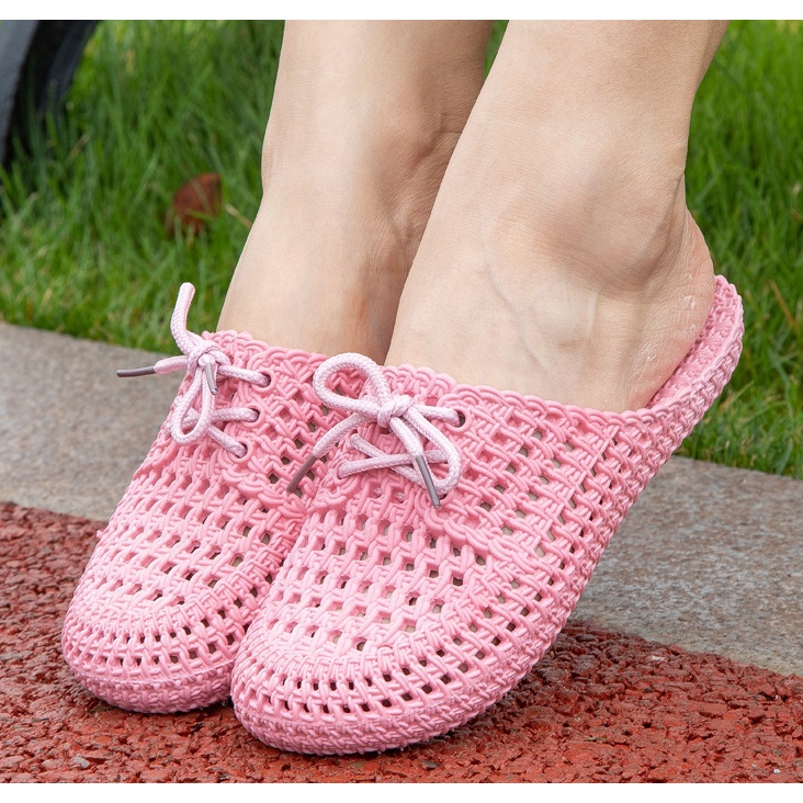 พร้อมส่ง🚚 รองเท้าแตะผู้หญิง ส้นแบน slipper แฟชั่น นุ่ม หัวหมวก เย็นสบาย A-016
