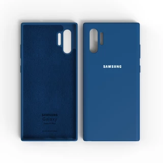 สําหรับ Samsung Galaxy Note 10 Plus Note10 กรณี Silky ซิลิโคน Soft Touch กลับป้องกันสําหรับ Note 10