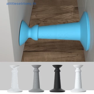 Alittlese Anti-collision ซิลิโคน Mute Self-Adhesive กันชนประตูดูดด้านหลัง Retainer Wall Protector ซ่อนผู้ถือประตู TH