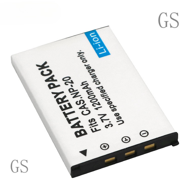 GS Compatible with Casio Casio NP-20 Lithium Battery Cnp20 Digital Camera Battery Full Decoding