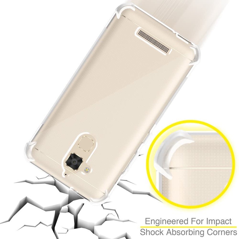 สําหรับ ASUS ZenFone 3 Max ZC520TL X008D X008DA X008DC X00KD ซิลิโคนเหลวใสยืดหยุ่น Anti-Yellowing ฝา