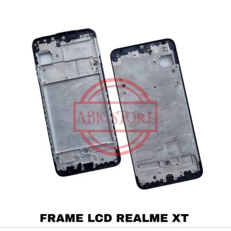 Realme XT LCD กรอบกระดูก ขาตั้ง LCD ของแท้