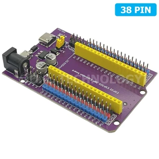 (1ชิ้น) NA710 ฐานรองบอร์ด ESP-32 38ขา ESP-32S Base 38Pin บอร์ดเสริม บอร์ดขยายขา ฐานรอง ESP32 ESP32S Baseboard