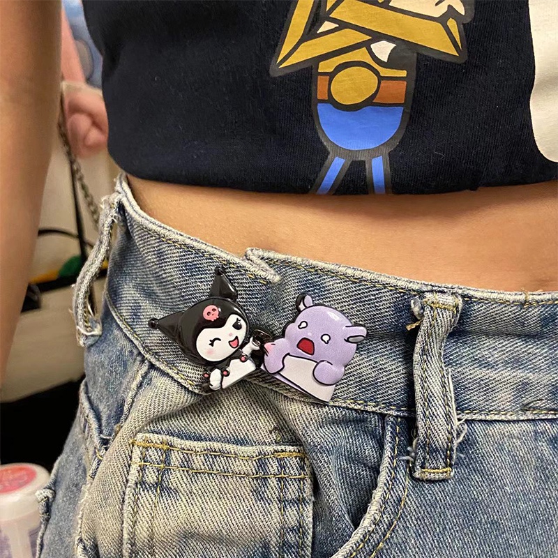 #เข็มขัดรัดเอว #หัวเข็มขัด #อุปกรณ์เสริมเสื้อผ้า #ของตกแต่ง #Kuromi