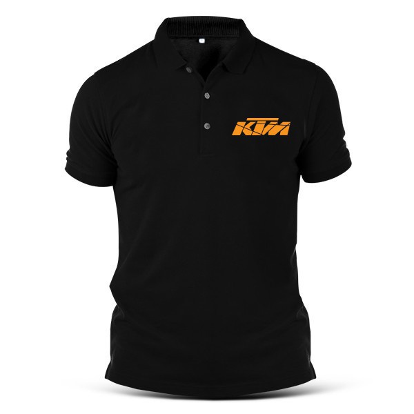 KTM Superbike Bikes Duke Motocross MX Naked Poloshirt เสื้อยืดคอปก