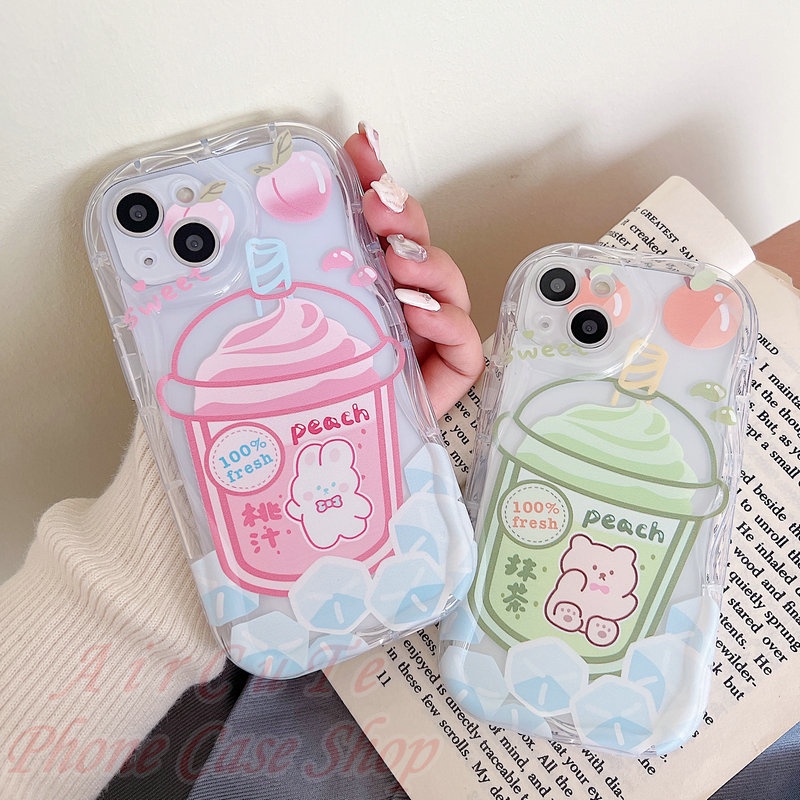 เคส VIVO Y17S Y27S Y36 Y27 Y22 Y22S Y21 Y21S Y21T T1X Y20 Y20S Y19 Y17 Y16 Y15 Y15S Y12 Y12S Y12A Y11 Y02 Y02A Y02T Y02S Y01 Y01A Y91C Y1S Y50 Y35 Y33S Y33T Y31 Y30 S1 Pro V30 V29 V29e V27 V25 V23 V23e 4G 5G 3D Transparent Relief Frame Milk Tea Soft Case