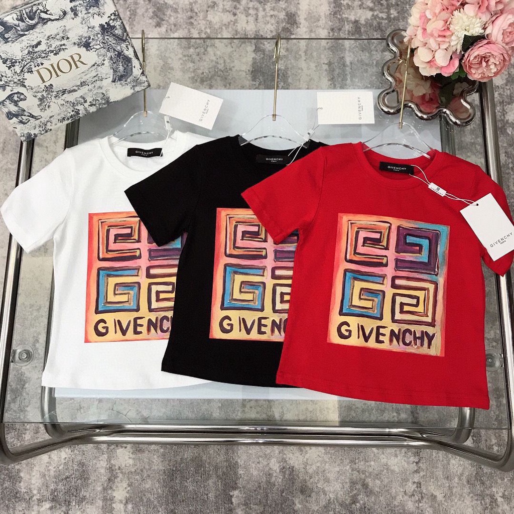 เสื้อยืดลําลอง แขนสั้น พิมพ์ลาย เหมาะกับฤดูร้อน แฟชั่นทันสมัย สําหรับเด็กผู้ชาย และเด็กผู้หญิง ขนาดใหญ่ ระดับไฮเอนด์