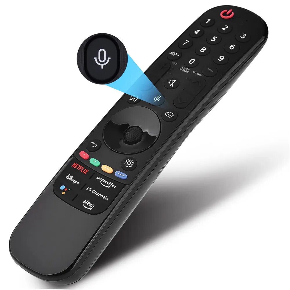 Voice Magic Remote Control for LG AN-MR22GA Smart TV 2021 2022 with Pointer Flying Mouse LED OLED UHD LCD QNED NanoCell