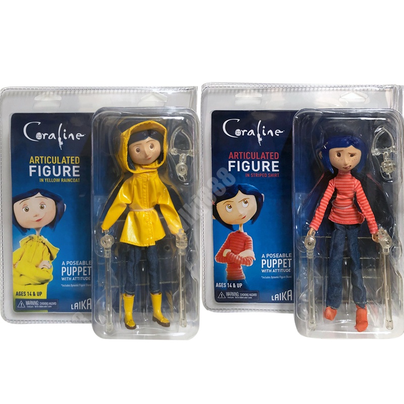 Neca ตุ๊กตาฟิกเกอร์ Coraline & the Secret Door ขนาด 18 ซม.