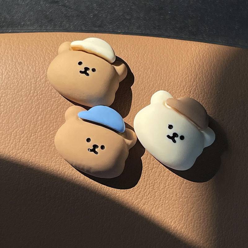 หมีน้อยน่ารัก Cro รองเท้า Charm DIY น่ารักการ์ตูนเรซิ่นเครื่องประดับอุปกรณ์เสริม DIY ครีมกาวคลิปผมถ้วยน้ําวัสดุรองเท้าตกแต่ง