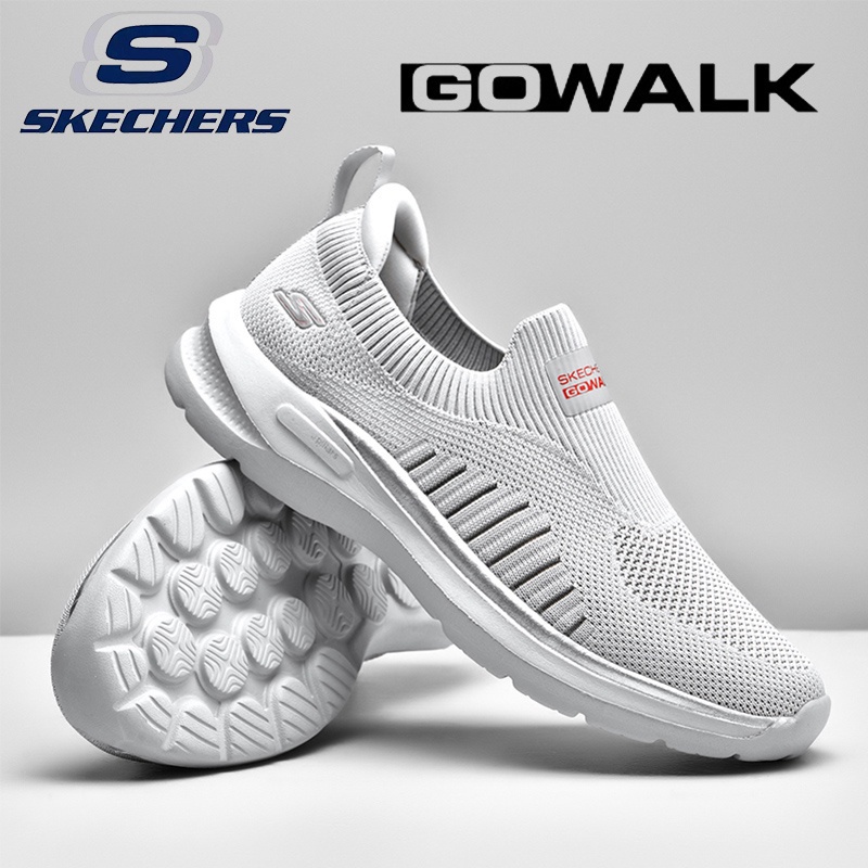 Skechers_ GO WALK HYPER BURST รองเท้ากีฬาลําลอง ขนาดใหญ่ สําหรับผู้ชาย