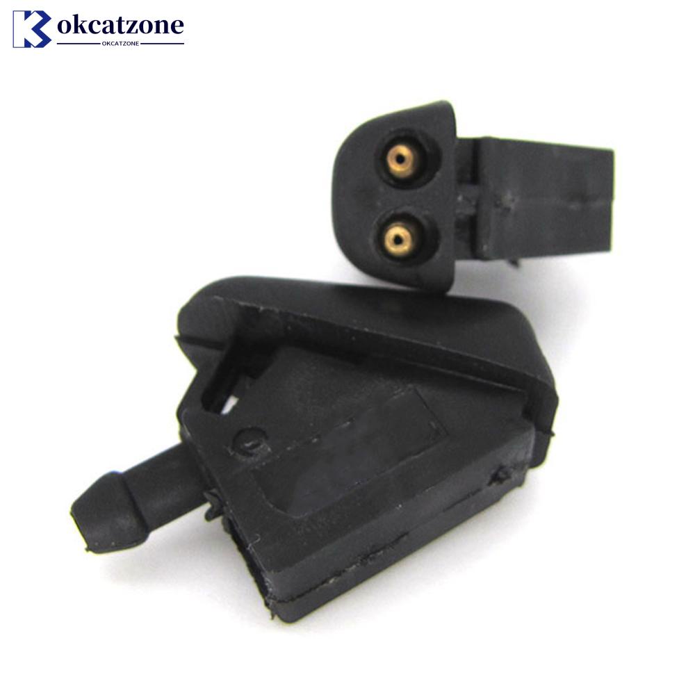Okcatzone หัวฉีดสเปรย์ล้างกระจกหน้ารถยนต์ สําหรับ Ford Focus MK2 MK3 2005-2012 Fiesta 2001-2008 B6H8 2 ชิ้น