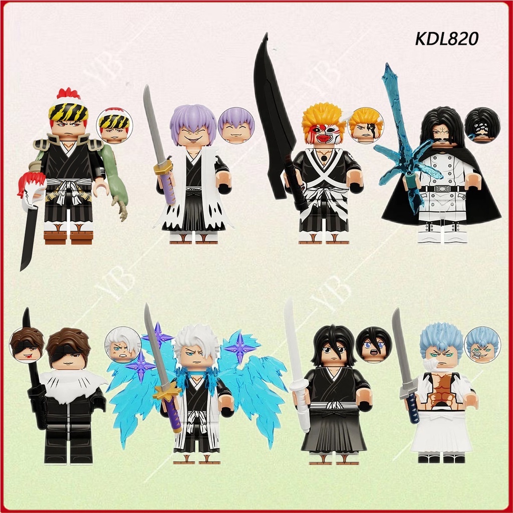 โมเดลฟิกเกอร์ Kurosaki Ichigo BLEACH ของเล่นสําหรับเด็ก