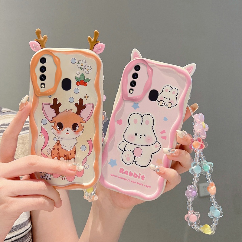 เคส  Samsung a20s เคสโทรศัพท์ tpu หูน่ารัก สําหรับ Samsung a20s