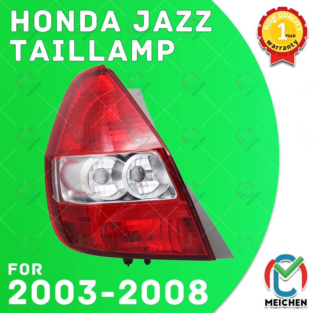ไฟท้าย Honda Jazz (2003-2008) SAA GD GE ไฟท้าย ไฟท้ายไฟเบรคไฟท้าย​แต่ง​ โคมไฟท้าย เสื้อ​ไฟท้าย ทับทิ