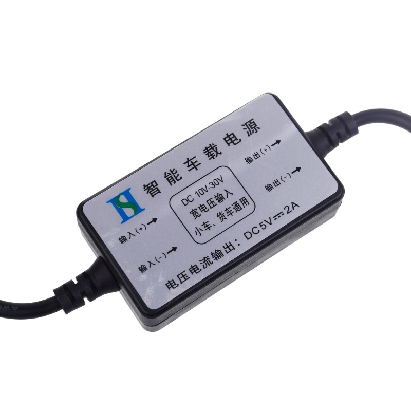 WU 3 4M 11Ft รถกล้อง DVR สายไฟอะแดปเตอร์ชาร์จสําหรับ DashCam เอาต์พุต 5V 2A Mini USB แหล่งจ่ายไฟ - รูปที่ 4