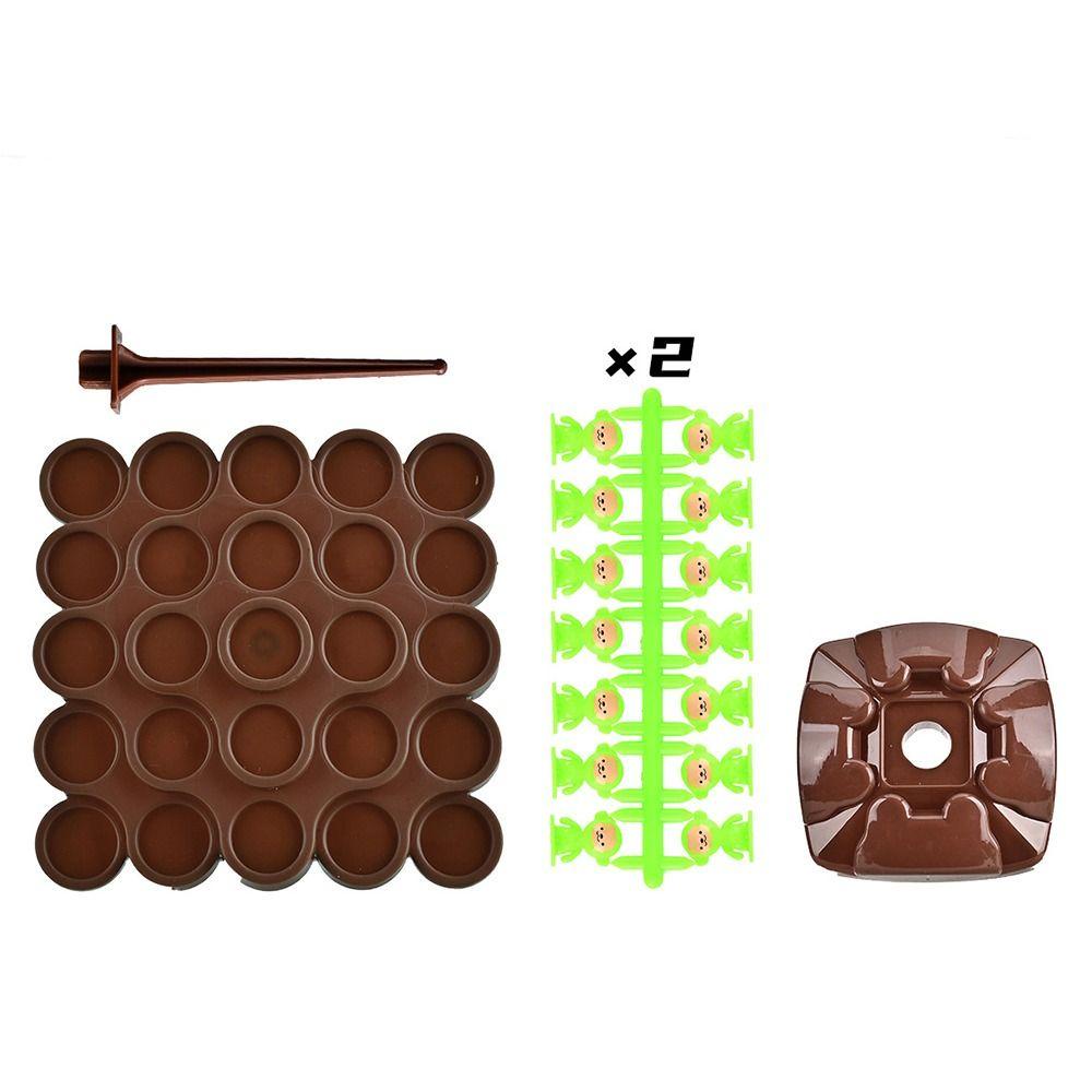 พรีเวนต์ สมดุลเกมคณิตศาสตร์ของเล่น,พ่อแม่และลูกโต้ตอบสมดุลต้นไม้ของเล่น,ลิงน่ารักสมดุลเกมคณิตศาสตร์การศึกษาสันทนาการสก์ท็อปทางปัญญา มอนเตสซอรี่ ของเล่นเด - รูปที่ 6