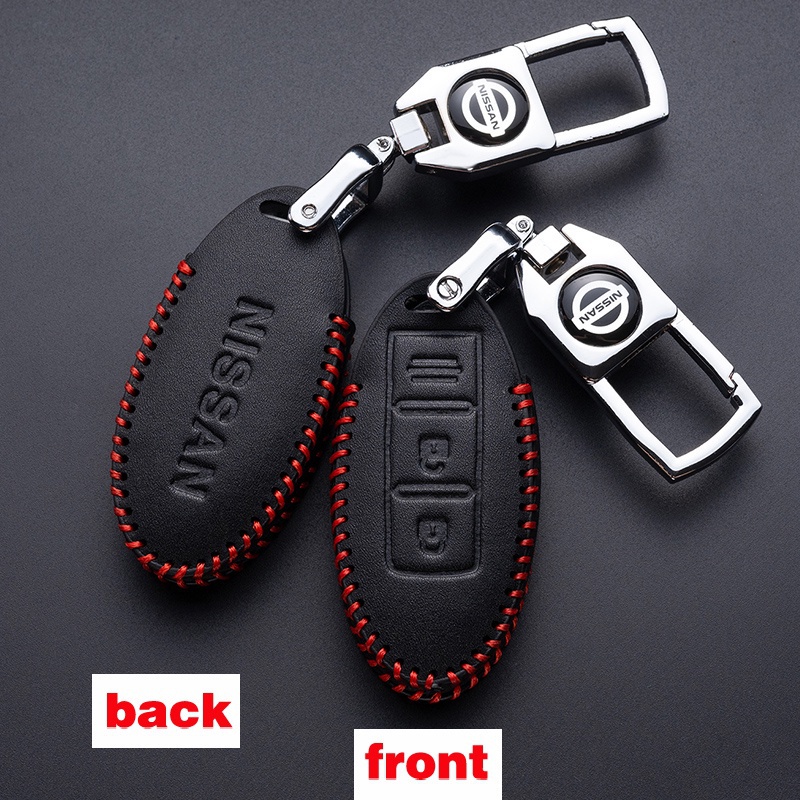 เคสกุญแจ For Nissan Navara Almera Skyline Livina Sentra ปลอกกุญแจ เคสรีโมตกุญแจ - รูปที่ 2