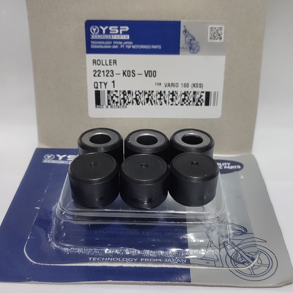 (powerv) ROLLER SET FCC VARIO 160 22123-K0S-V00 ORIGINAL 100% MOTORCYCLE SPARE PARTS