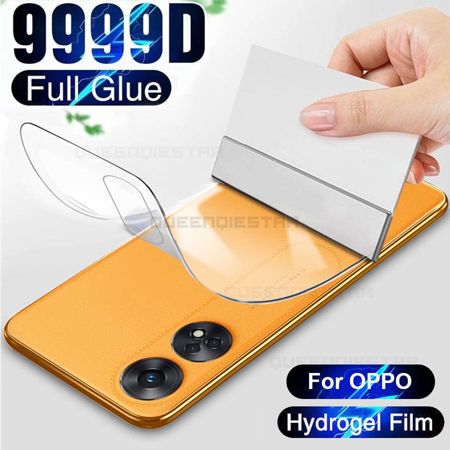 ♥ ฟิล์มไฮโดรเจล Hydrogel ฟิล์มกันรอยรอบตัวเครื่องใส ฟิล์มใส ฟิล์มกันรอยหลัง OPPO Reno 15 14 13 12 11 10 8T 8 8z 7 7z 6 5 4Z 3 Pro 2 15F 14F 13F 12F Find X9 X8 X5 ฟิล์มกันรอยด้านหลังโทรศัพท์มือถือ แบบนิ่ม
