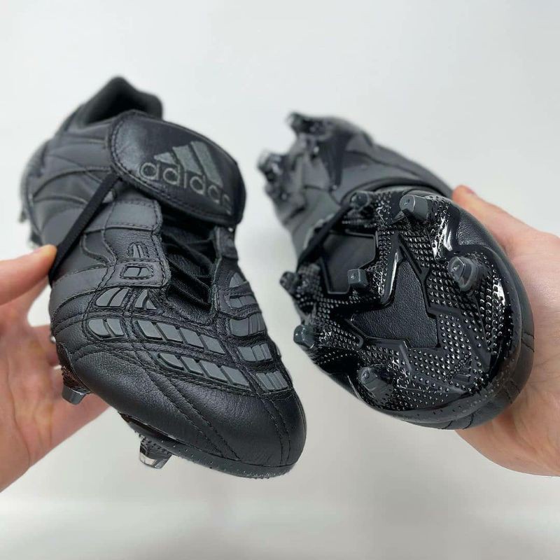 ขายดี Adidas Predator 20 accelerator remake FG kangaroo รองเท้าฟุตบอล ระบายอากาศ ป้องกันการสึกหรอ