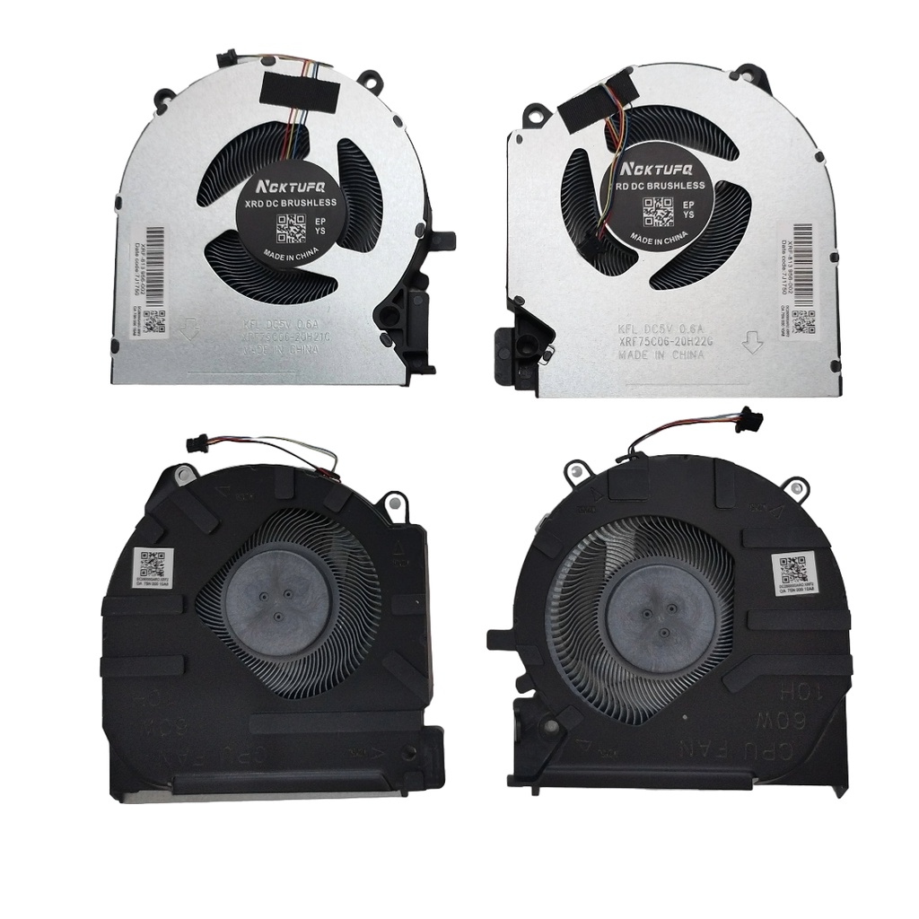 พัดลมระบายความร้อนแล็ปท็อป โน๊ตบุ๊ค HP VICTUS 16-E, 16-D Laptop Cooling Fan