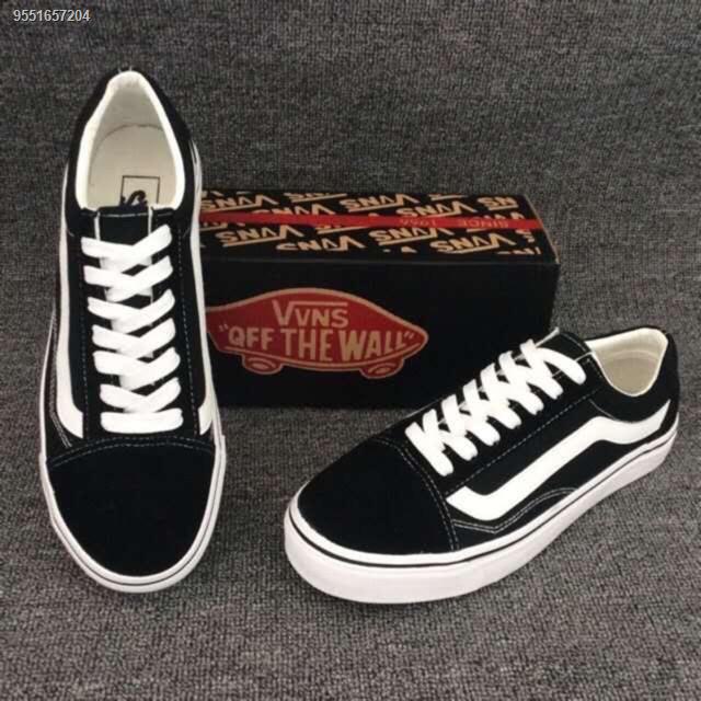 VANS Class-A Old Skool Canvas Low cut Running Shoes For Men and Women#S100VCND125 รองเท้า free ship