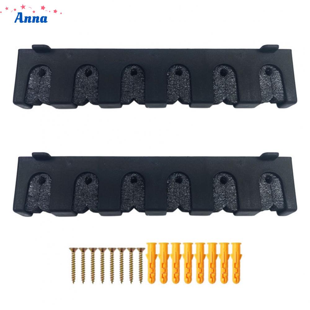 【Anna】Easy Installation Fishing Rod Rack Wall Mount Holder Stand Space Saver Organizer